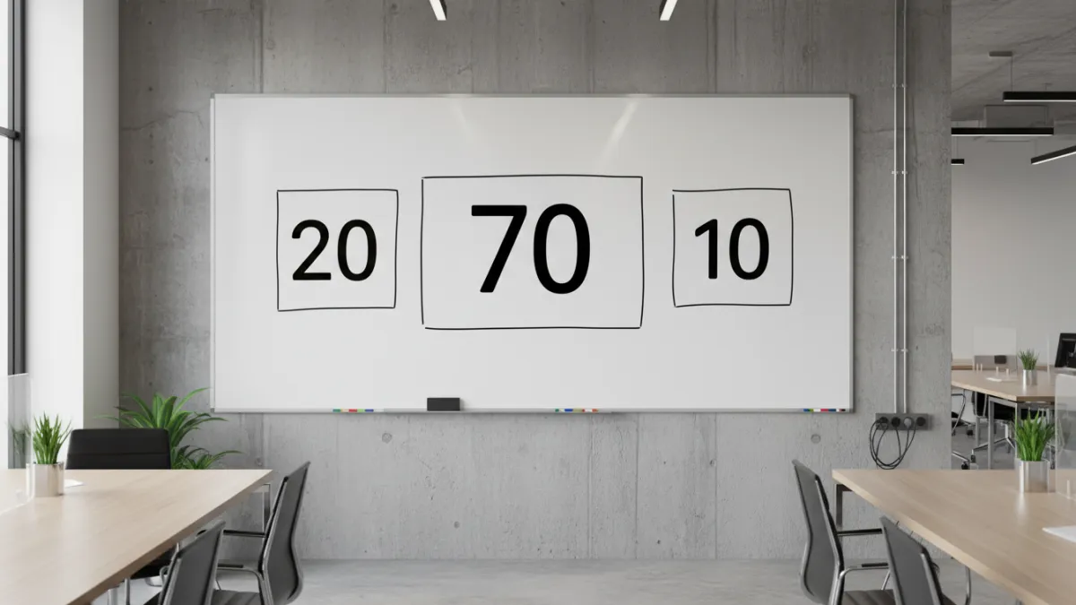 Règle 70/20/10 en marketing : optimisez votre budget